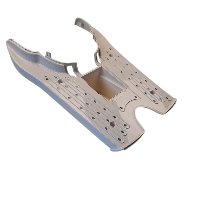 AGM GMX 460 Retro NF Trittbrett 50ccm 4Takt 64310-XGW-9100-W Motorroller.de Trittplatte Tritt-Brett Fußplatte Fußbrett Bodenbrett Fußraumboden Fuß-Bre