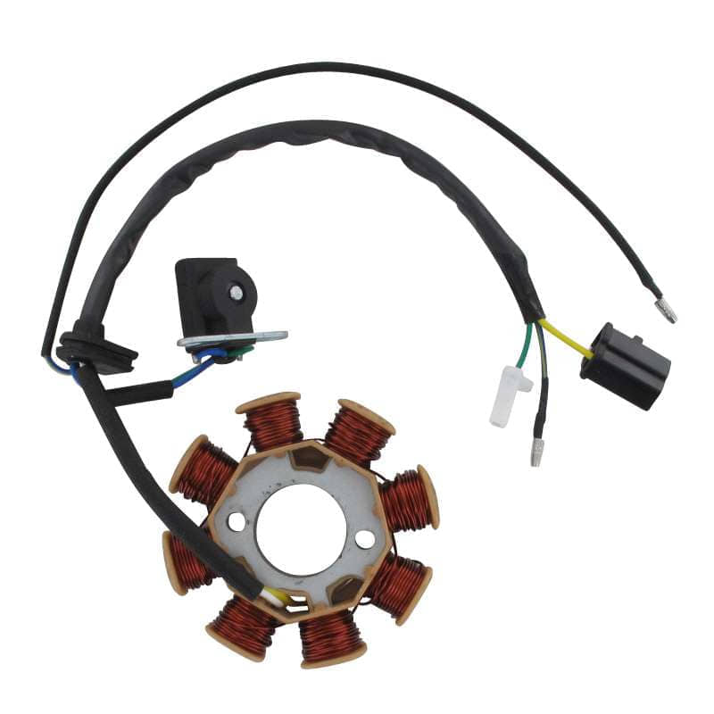 Stator 45km/h Euro4 Lichtmaschine Generator 31120-SQ5A-9145 Motorroller.de Stromgenerator Ankerplatte Zündplatte Zündgrundplatte Moped Mokick Ersatzte