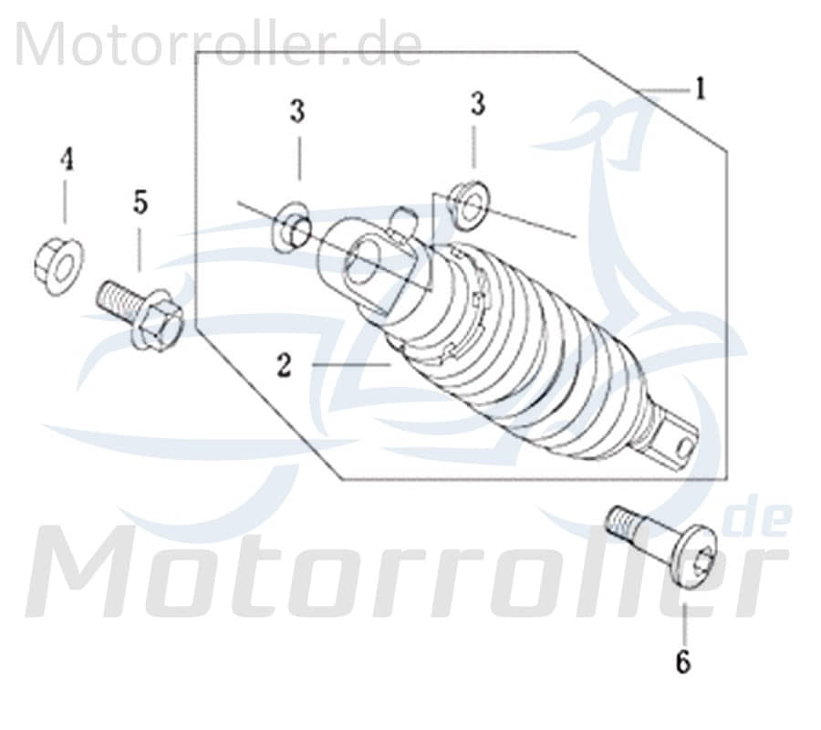 SMC Flanschmutter M12x1.25 Kreidler Bundmutter 700-6177-12-AG Motorroller.de Sechskantmutter Sechskant-Mutter Flansch-Mutter Maschinenmutter Motorrad