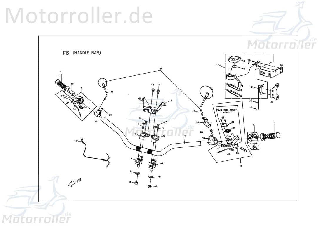 PGO Tachometer X-Rider 90 Geschwindigkeitsmesser Quad ATV X056A010000 Motorroller.de Geschwindigkeitsanzeige Speedometer kmh-Anzeige Tachoeinheit UTV
