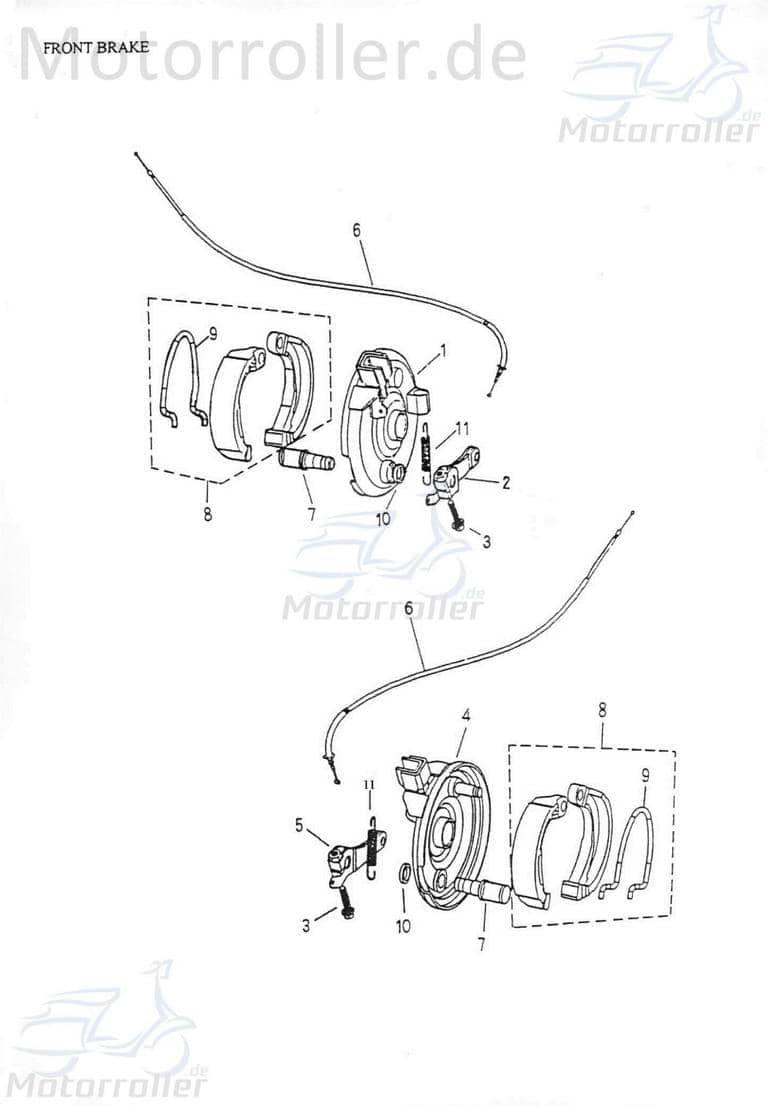 Adly Sechskantschraube M5x24mm GK 125 Halter 125ccm 4Takt Motorroller.de Befestigung Halterung Flachkopfschraube Sechskant-Schraube Bundschraube Buggy
