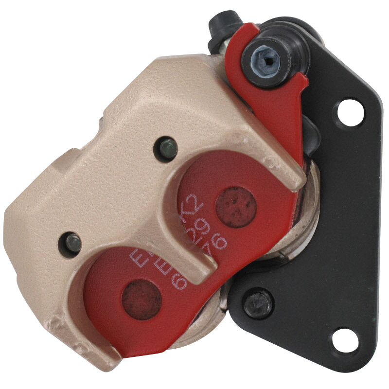 PGO Bremssattel vorn 12Zoll 2Kolben Star 50 Bremszange C1403303000 Motorroller.de Brems-Zange Brems-Sattel Bremshalterung Bremsblock Brems-Block