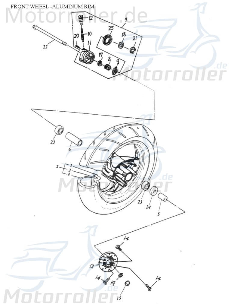DURO Rollerreifen 120/70-12 56J E11 Adly Scooter 50ccm 2Takt Motorroller.de Scooterreifen Sommerreifen 50ccm-2Takt Panther 50 Super Sonic 100 Service