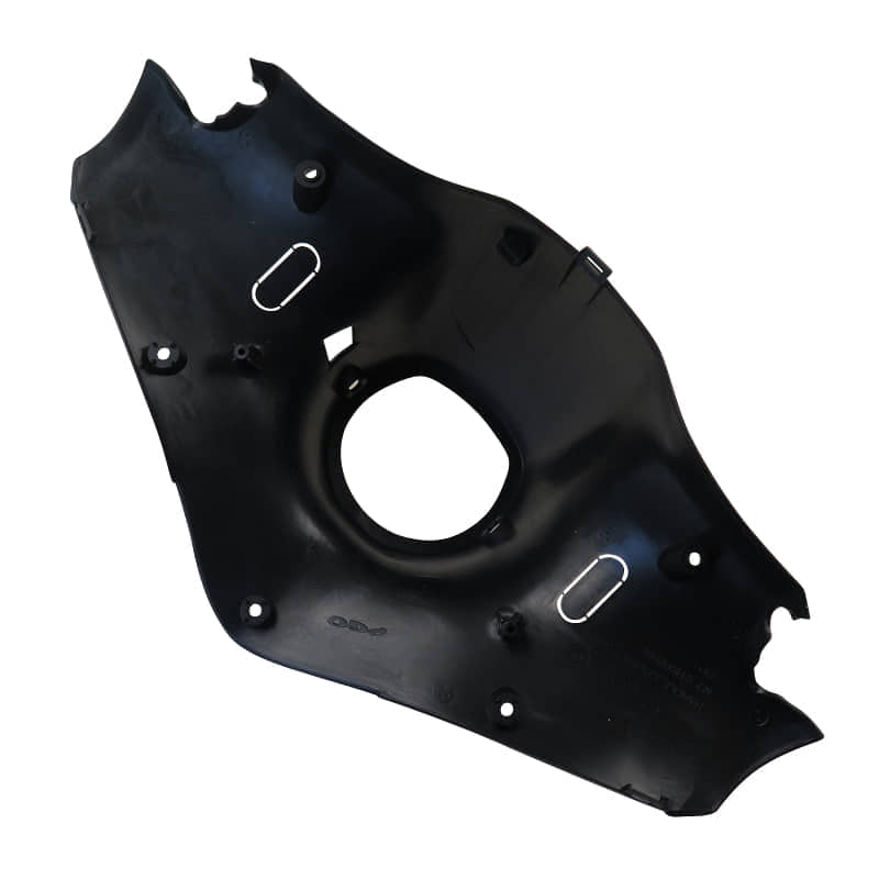 PGO Lenkerverkleidung unten schwarz G-Max 125 Frontschürze M2614000650 Motorroller.de Frontverkleidung Frontmaske Lenkerabdeckung Front-Cover Mokick