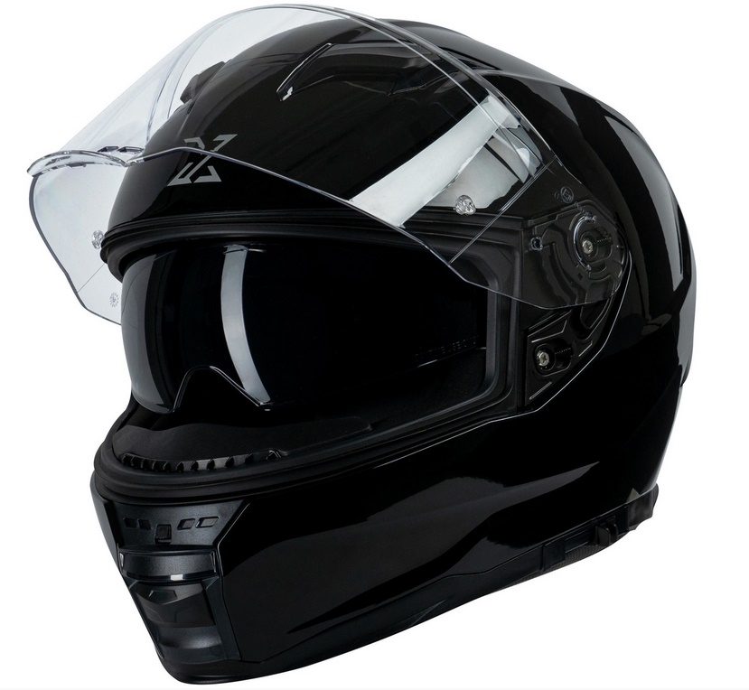 Integralhelm Spec-X SX-82.03 Stinger schwarz Größe 53/54/XS Motorradhelm Rollerhelm