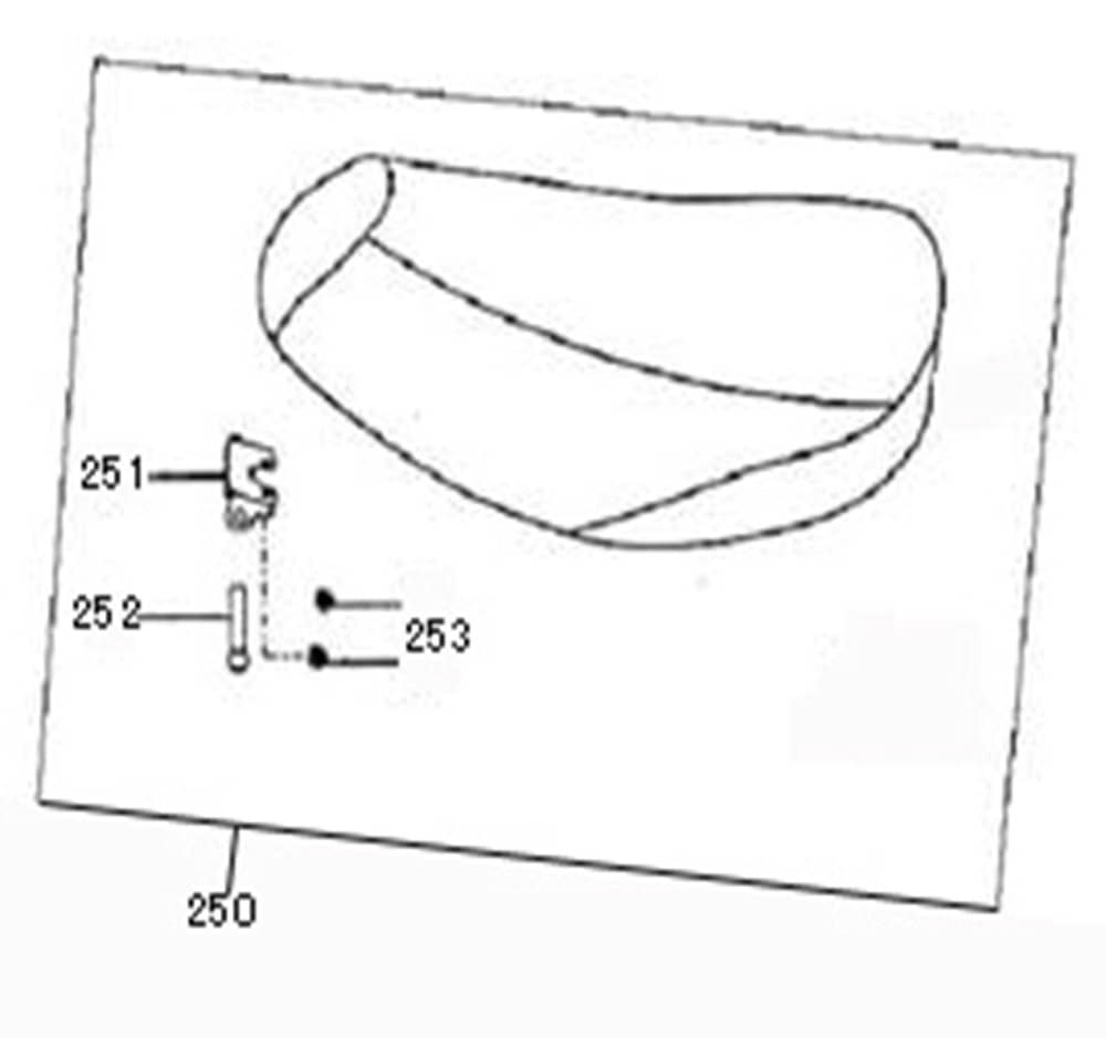 AGM GMX 460 Retro Classic Bundmutter 50ccm 4Takt 95101-06000-08 Motorroller.de M6 Sechskantmutter Flanschmutter Sechskant-Mutter Flansch-Mutter