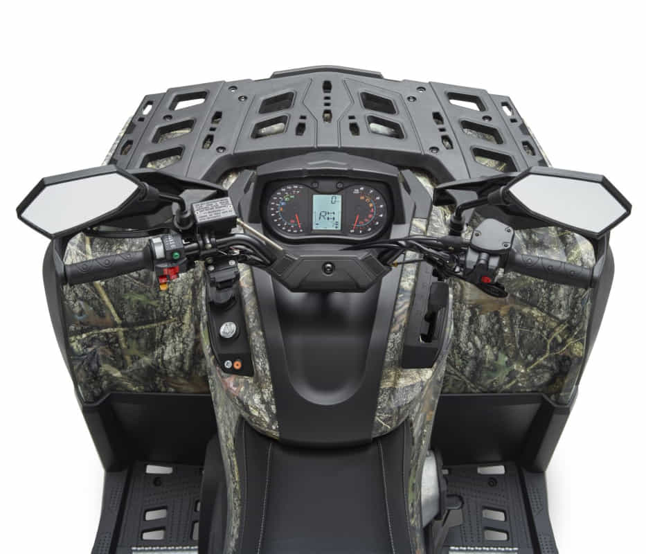 Quad Fighter PC 1000 camouflage LOF Euro 5 ATV Straßenzulassung V-Twin Motor