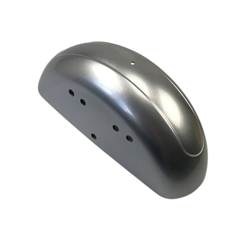 PGO TR3 50 Kotflügel hinten kristallsilber Spritzschutz Schutzblech P26340037J01 Motorroller.de Schutz-Blech Radabdeckung Radlauf Radlauf-Schutz
