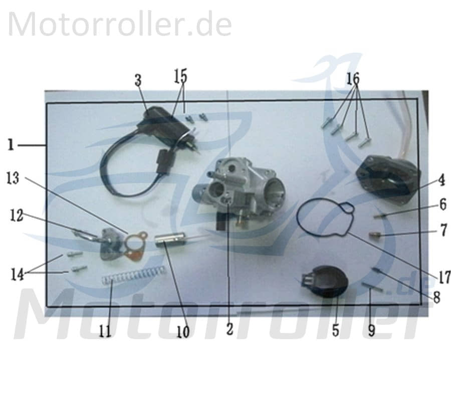 Leerlaufdüse 741169 für 50ccm 2Takt