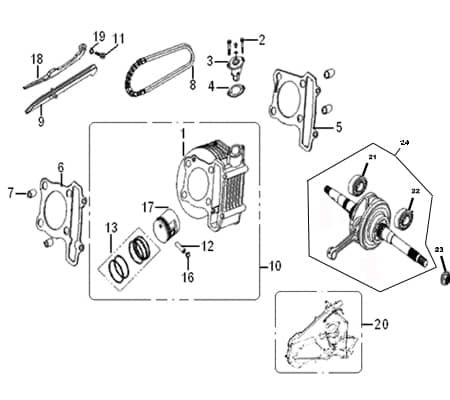 O-Ring 15,2 x 1,5 Dichtung 742013 Motorroller.de