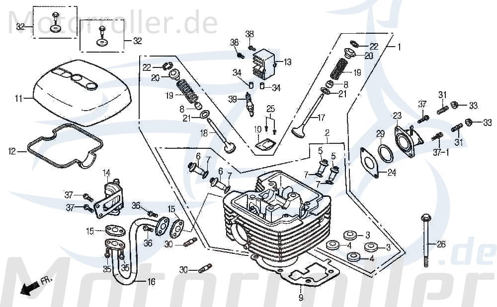 Dichtung Zylinderkopf VL, VJ, VS06 DAE-12251-BA1-0001