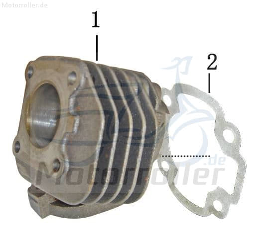 Zylinder 2Takt 50ccm Motorzylinder Jonway YYGY0500-0301