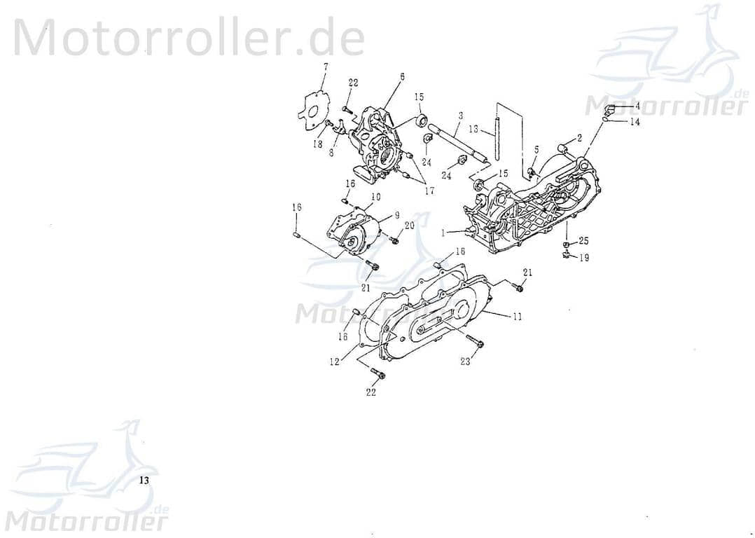 Kurbelgehäusedeckeldichtung 78230