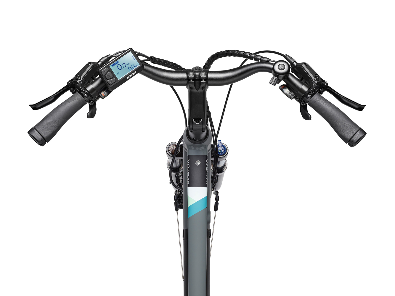 E-Bike Telefunken XC940 Expedition Elektrofahrrad Trekking-Pedelec granit 28" RH 50cm E-Fahrrad Trekkingrad Damenrad