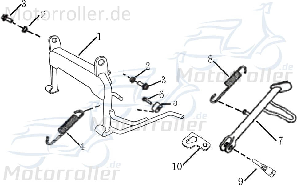 Gummipuffer Hauptständer Silentblock 1120403-2