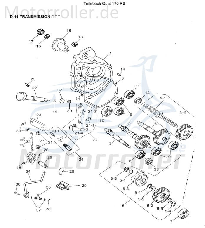 U-Scheibe 94101-0816015 von Motorroller.de