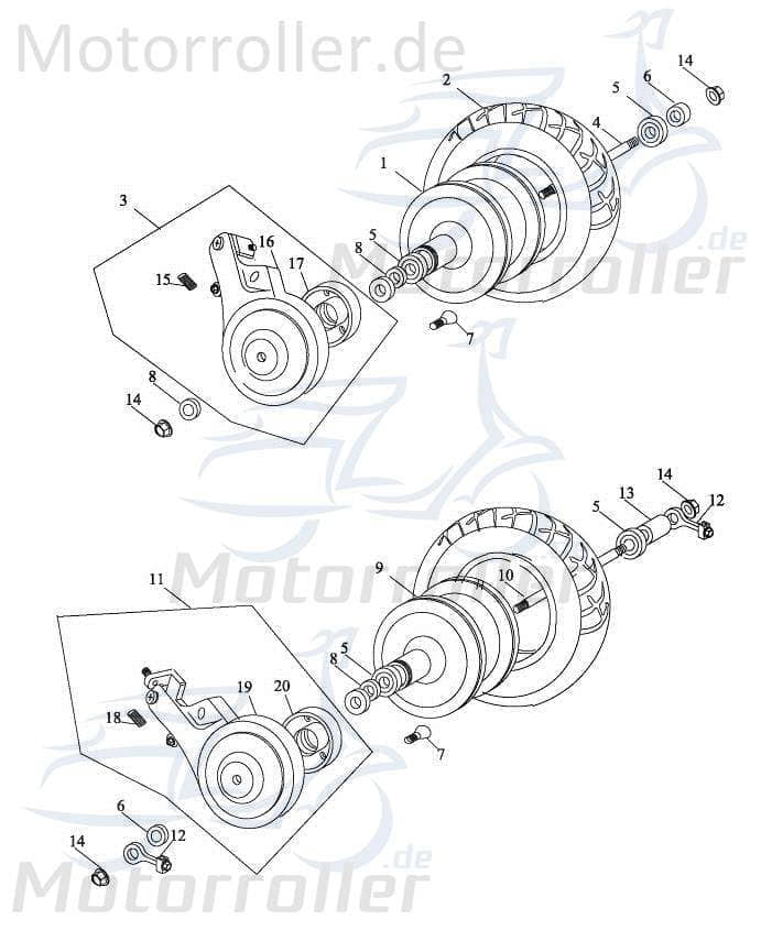 Lager 6200RU GAF10 Kugellager S6140-62000-10