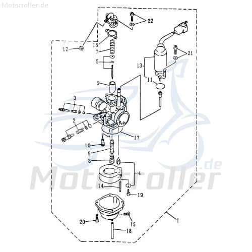 Adly Quad 50 2 Blindstopfen ATV 50ccm 2Takt 42615-145-000 Motorroller.de UTV Ersatzteil Service Inpektion Direktimport
