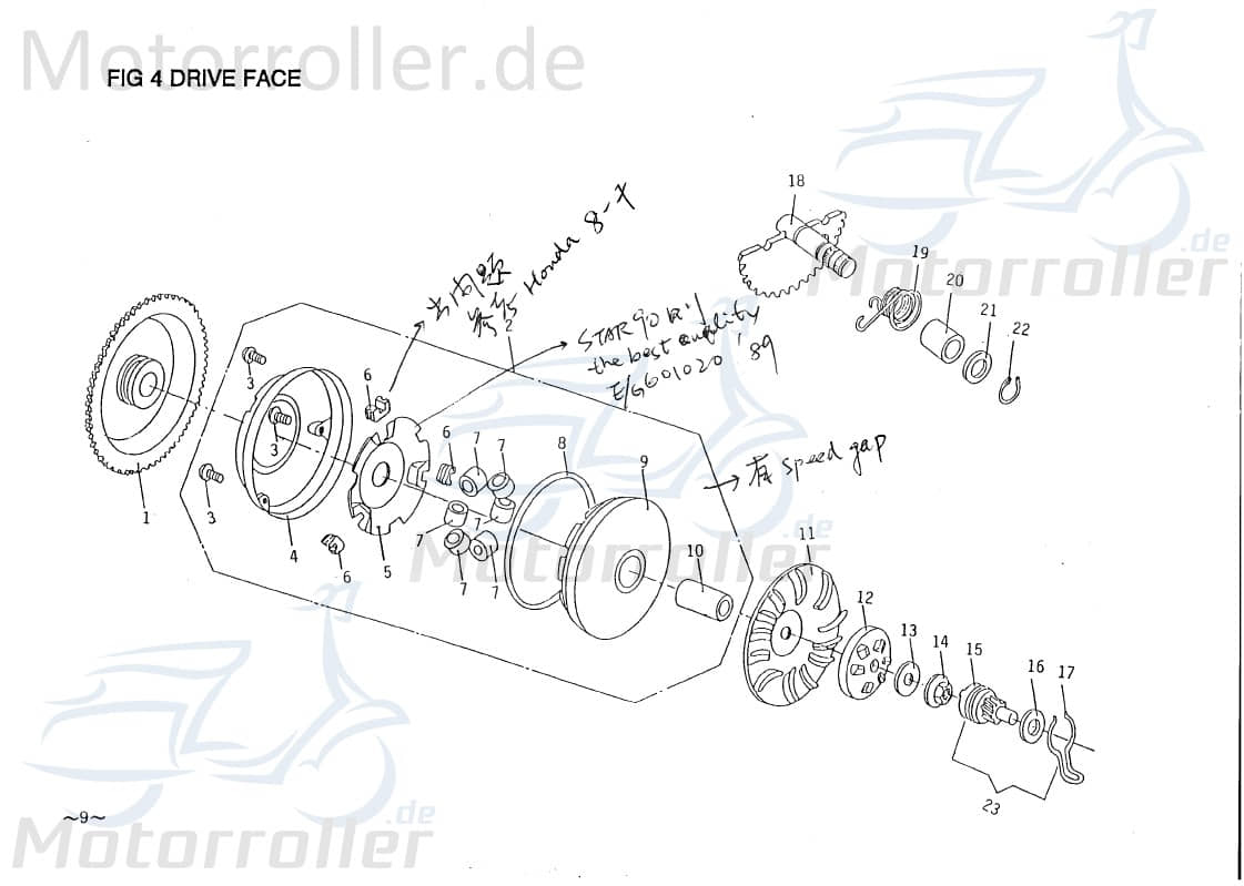 Gleitstück Gleitschuhe B4E11204403