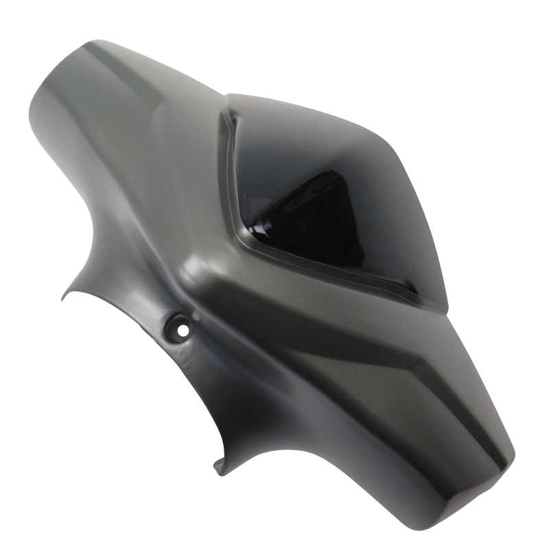 Lenkerverkleidung Front-Schürze Deckel schwarz glanz/titanium matt 1020901-1 (86/191)