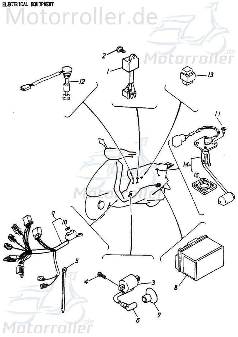 Sicherung 7 A 98200-106-000 von Adly