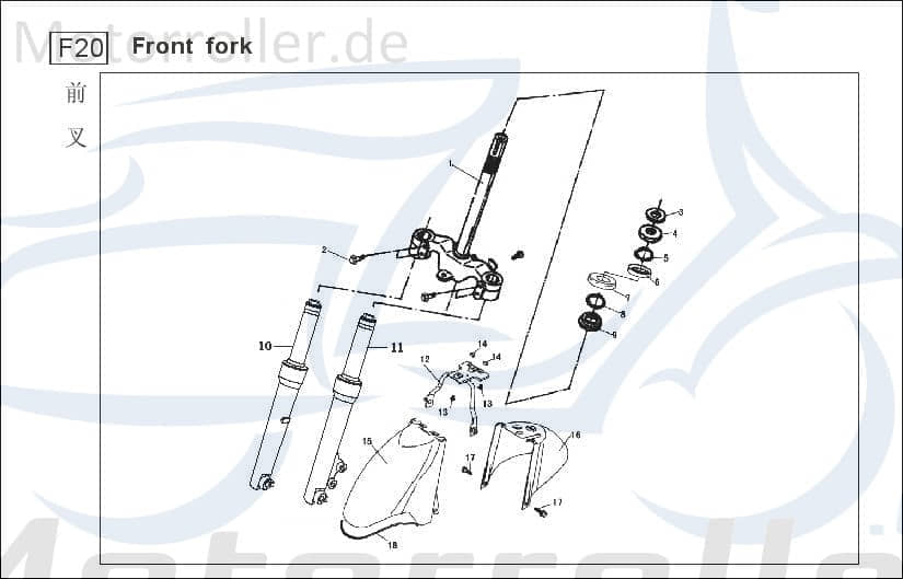 Kugelring unten Lagerring BAO-BT50QT-9-080403