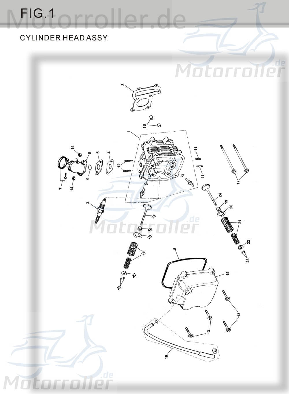 Mutter M 6 -ZN.D 95500-06001-KAS