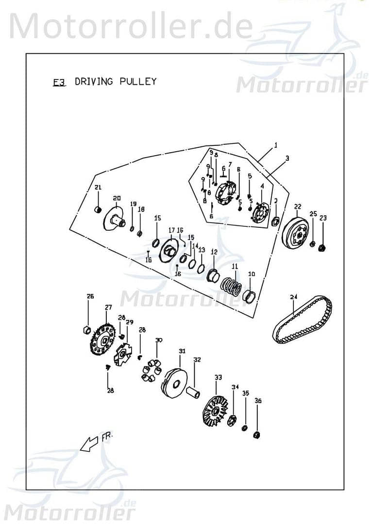 Bando Keilriemen 651x18x30mm PGO Ligero RS 50 Antriebsriemen NE122000000 Motorroller.de Treibriemen V-Belt Keil-Riemen Variomatik-Riemen Vario-Riemen