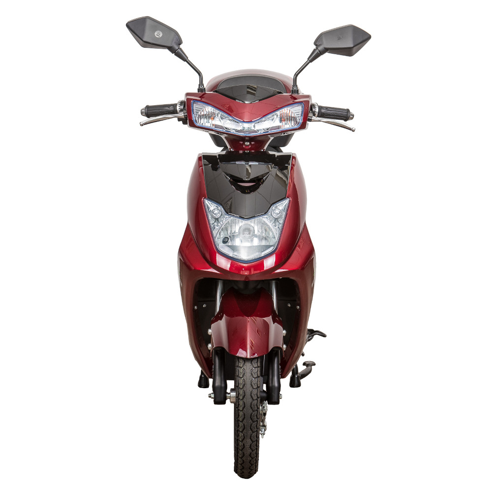 Elektroroller Scoody 25 W ZT-27 rot 900W 25 km/h Bleisäure-Akku E-Roller E-Scooter Mofa