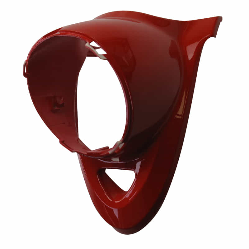 AGM GMX 460 Retro Classic Scheinwerferverkleidung 50ccm 4Takt 33115-XGW-9100-R Motorroller.de rot Scheinwerfer-Verkleidung Lenker-Verkleidung Scooter