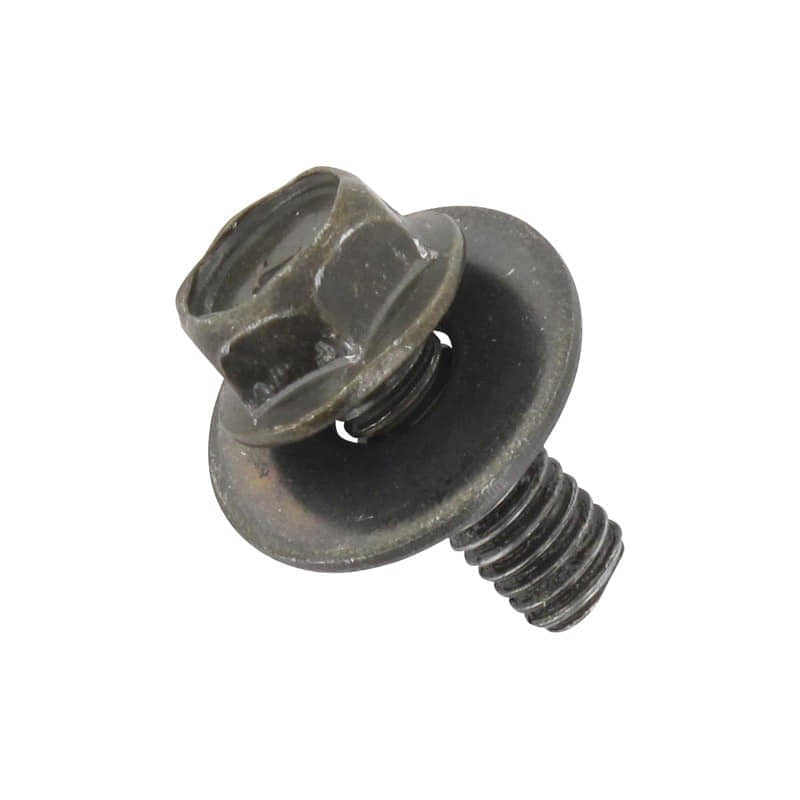 Rex RS1100 Schraube mit Unterlegscheibe 125ccm 4Takt 700197 Motorroller.de M6x16mm verzinkt Bundschraube Maschinenschraube Flanschschraube Scooter