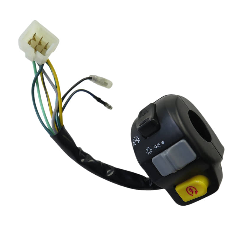 PGO Lenkerschalter rechts G-Max Lenkerarmatur P25480000001 Motorroller.de Anlasserschalter Lichtschalter Scooter