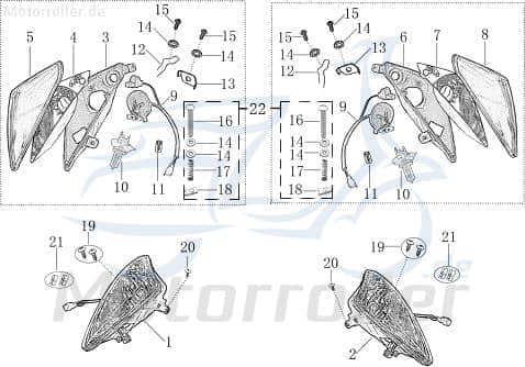 Widerstand 5W 5 Ohm / 30W 5.9 308500-TA9-0000