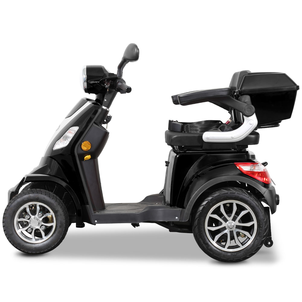 E-Quad Scoody E4 Shopper V2 25 km/h schwarz 1000 Watt Elektroroller Seniorenroller E-Scooter