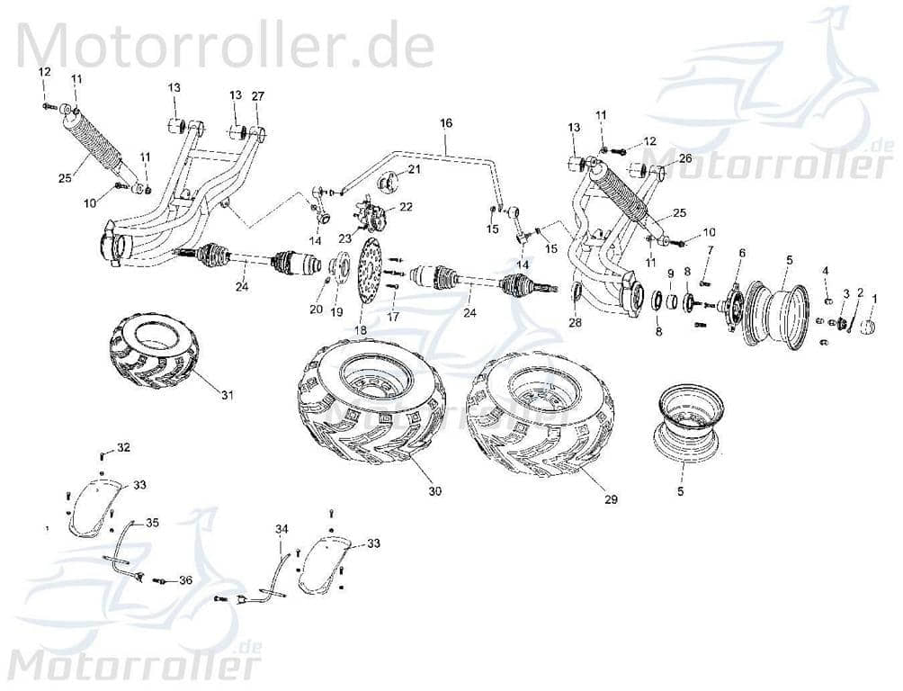 Zentrierarm 6.000.243 von Tongjian
