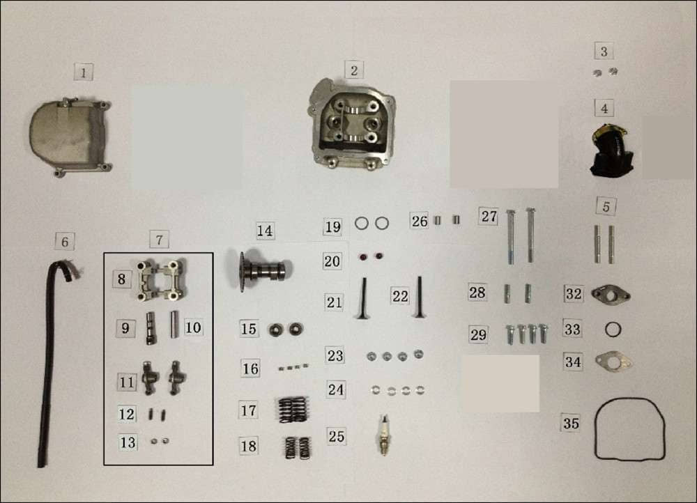 AGM GMX 460 Retro Classic Nockenwelle 50ccm 4Takt Euro 4 14100-SQ5A-9000 Motorroller.de Kipphebelwelle Nocken-Welle Steuerwelle Scooter