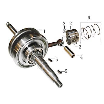 Kompressionsring Rex Milano 125