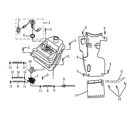 Benzinhahn Benzinventil Benzin-Ventil 701855 Motorroller.de Kraftstoffhahn Kraftstoffventil Scooter