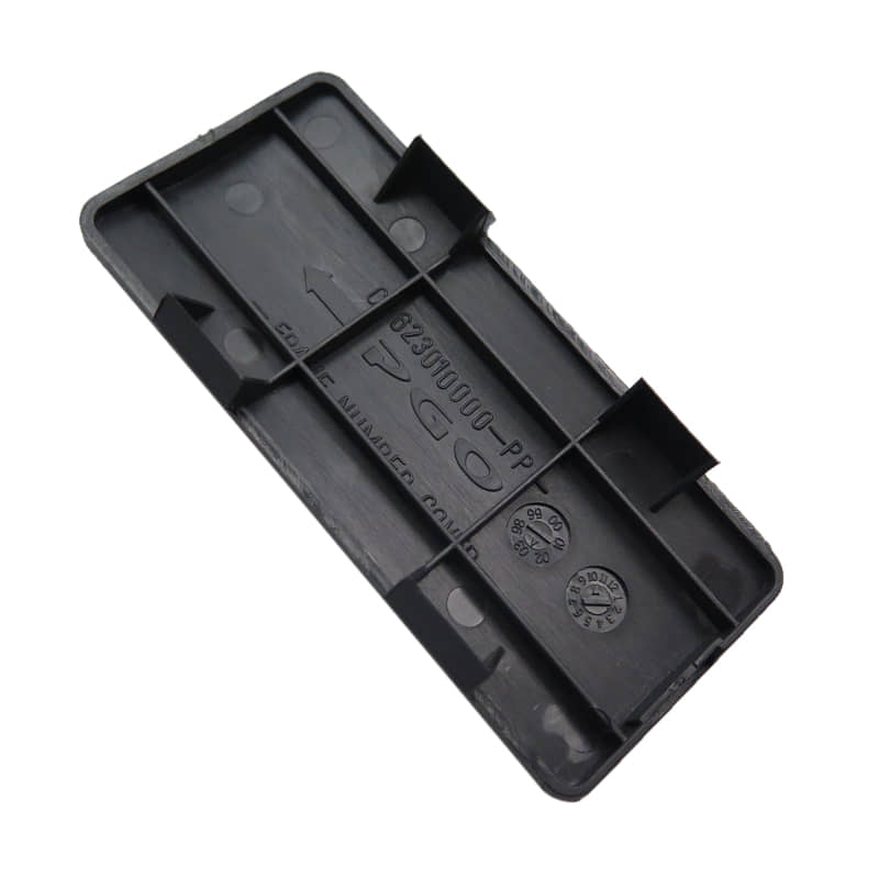 PGO TR3 50 Abdeckung Fahrgestellnummer schwarz Deckel C2623010650 Motorroller.de Blende Schutz Verkleidung T-Rex 125 150