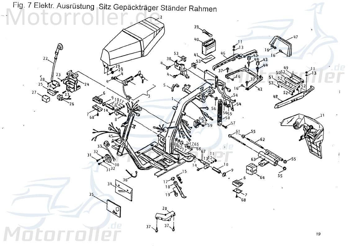PGO Simmering Star 50 Simmerring Wellendichtring Abdichtring B4000016719 Motorroller.de Dichtringe Radialdichtring Öldichtring Simmerringe Simmer-Ring