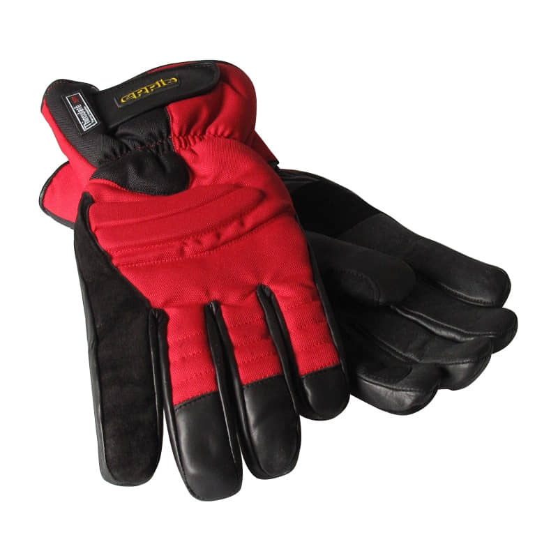 Handschuh gefüttert rot Mit Kevlar M Handschuhe 3025-R-M