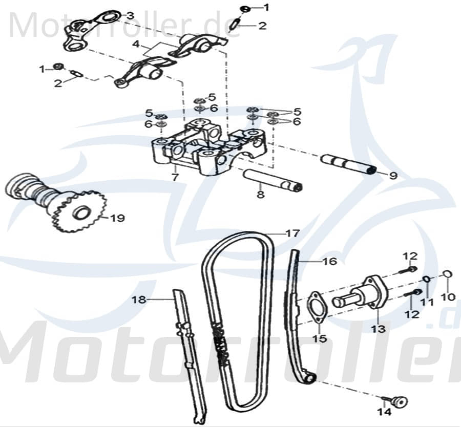 AEON Dekompressionsbügel Crossland 300 Quad ATV 300ccm 4Takt Motorroller.de 320ccm 4Takt UTV Ersatzteil Service Inpektion Direktimport