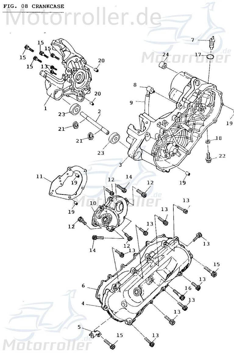 Distanzhülse Vorderrad 9,5x12x16mm 50ccm 2Takt 31131803-2 Motorroller.de Distanz-Hülse Distanzbuchse Passhülse Passbuchse Abstandshülse Abstandsbuchse