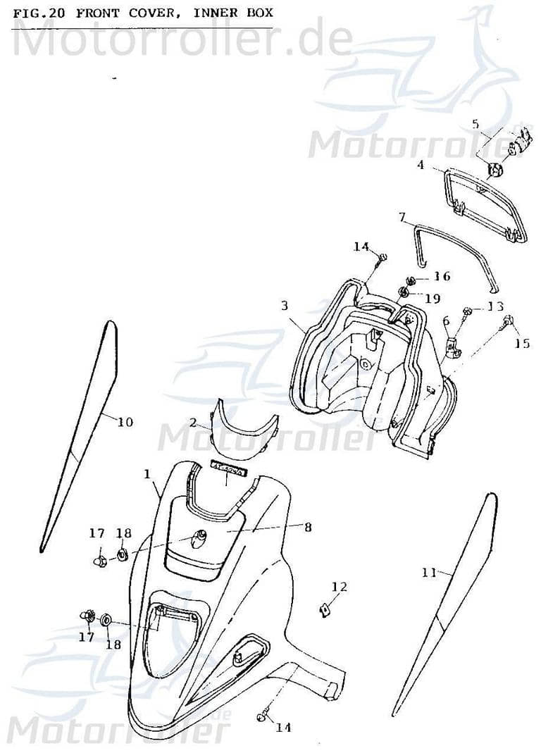 Adly Schraube M4x2mm Innensechskantschraube 272ccm 4Takt Motorroller.de Innensechskant-Schraube Maschinenschraube