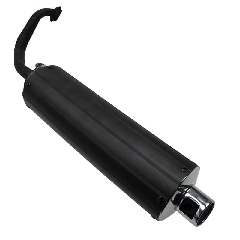 Kreidler Florett 2.0 2.1 RS 50 Auspuff mit SLS 741037 Motorroller.de Abgasanlage Schalldämpfer Auspuffanlage