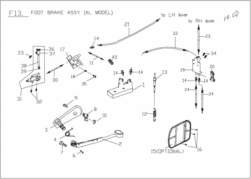 PGO Bremsflüssigkeitsbehälter hinten X-Rider 90 Quad ATV X040E170000 Motorroller.de X-RIDER 110 UTV Ersatzteil Service Inpektion Direktimport