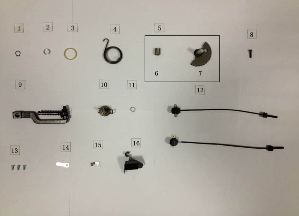 AGM GMX 460 Retro Classic Kickstarterritzel 50ccm 4Takt 28230-SQ5A-9000 Motorroller.de Kickstarter-Welle Kickstarterhauptwelle Kickstarterachse Scoote