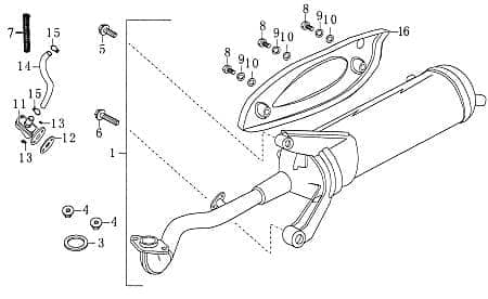 Federmutter Rex Off Limit 87221 Motorroller.de Scooter Moped Ersatzteil