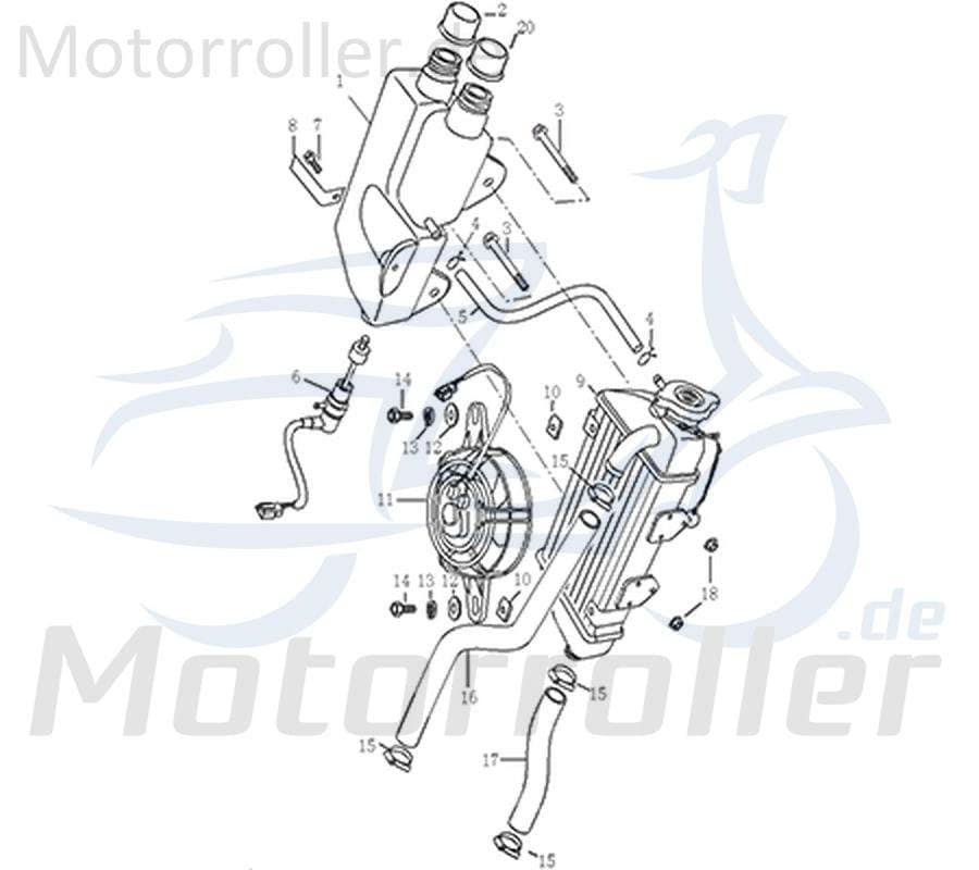Sensor, Motoröl 733147 von Motorroller.de