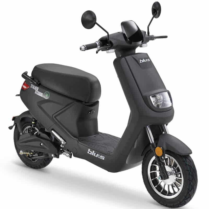 Elektroroller Scoody 25 Blu:s XT2000 Stalker schwarz 950W 25 km/h E-Roller E-Scooter Mofa B-Ware